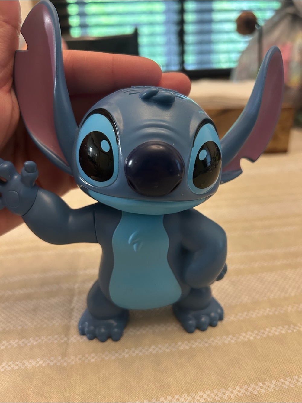 Blue Stitch Character Figure Kids Toy - bop it